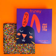 Easter Dark Chocolate & Sprinkles Block